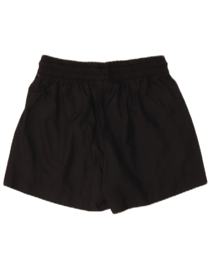 NIKE ženske sportske kratke hlače UK 6 XS crni poliester u boji