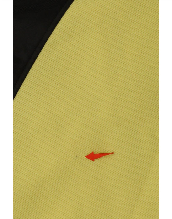 ASICS muška gornja jakna trenirke s grafičkim motivima 2XL žute boje