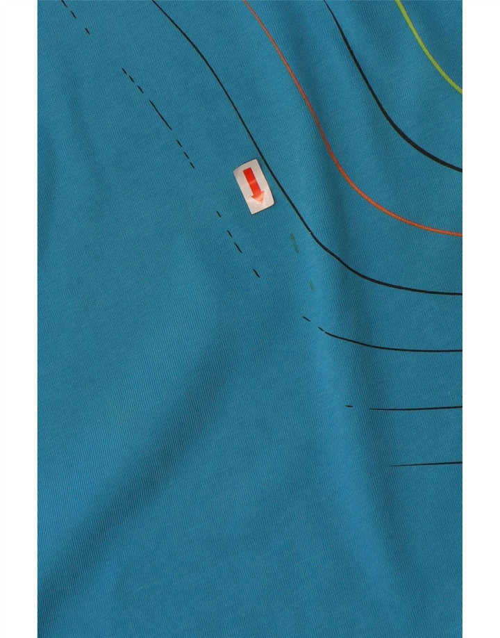 FOX muška majica kratkih rukava s grafičkim motivima, veliki plavi pamuk