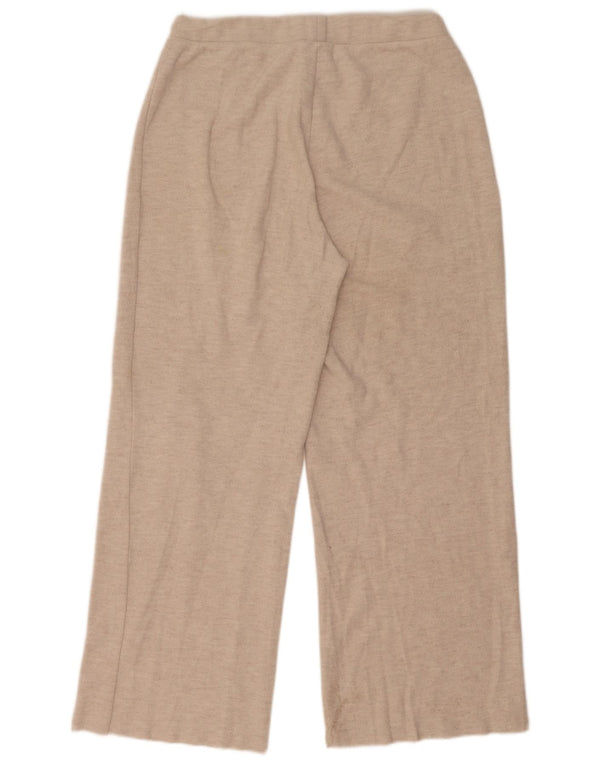 Zara ženske hlače za trenirku UK 14 Large Beige Poliester