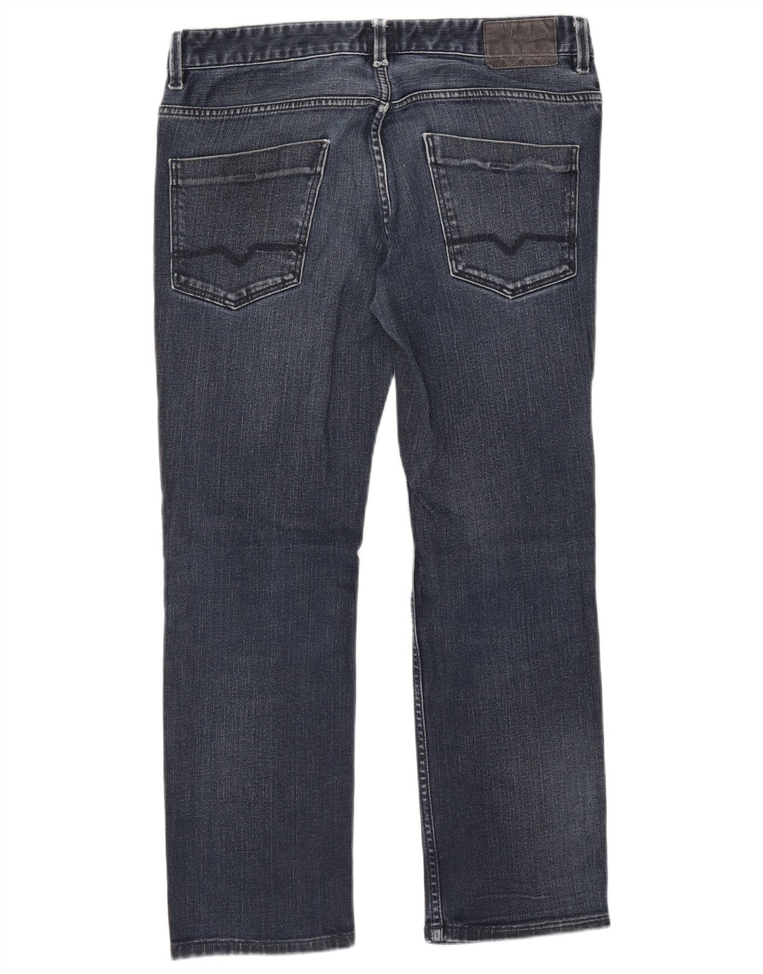 HUGO BOSS Muške ravne traperice W34 L27 plavi pamuk