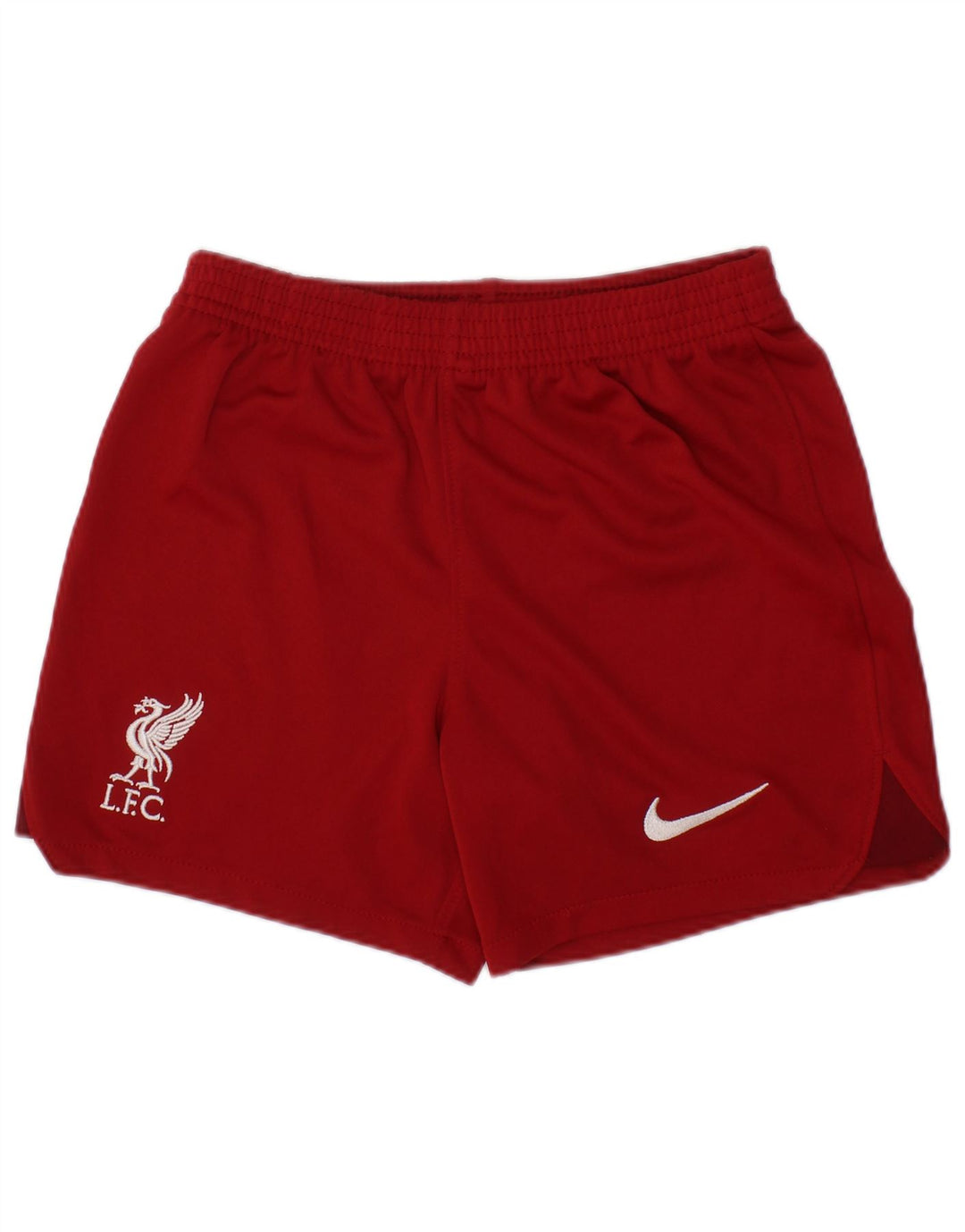 NIKE Sportske kratke hlače Liverpool za dječake 10-11 godina srednje crvene boje od poliestera