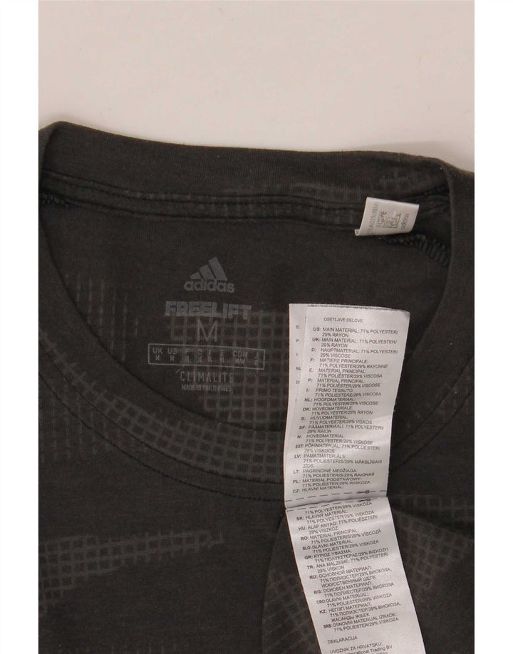 Adidas muška majica Climalite Top srednje siva kamuflažna poliester