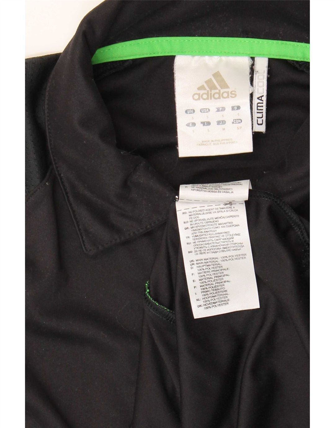 Adidas muška Climacool polo majica mala crna poliester