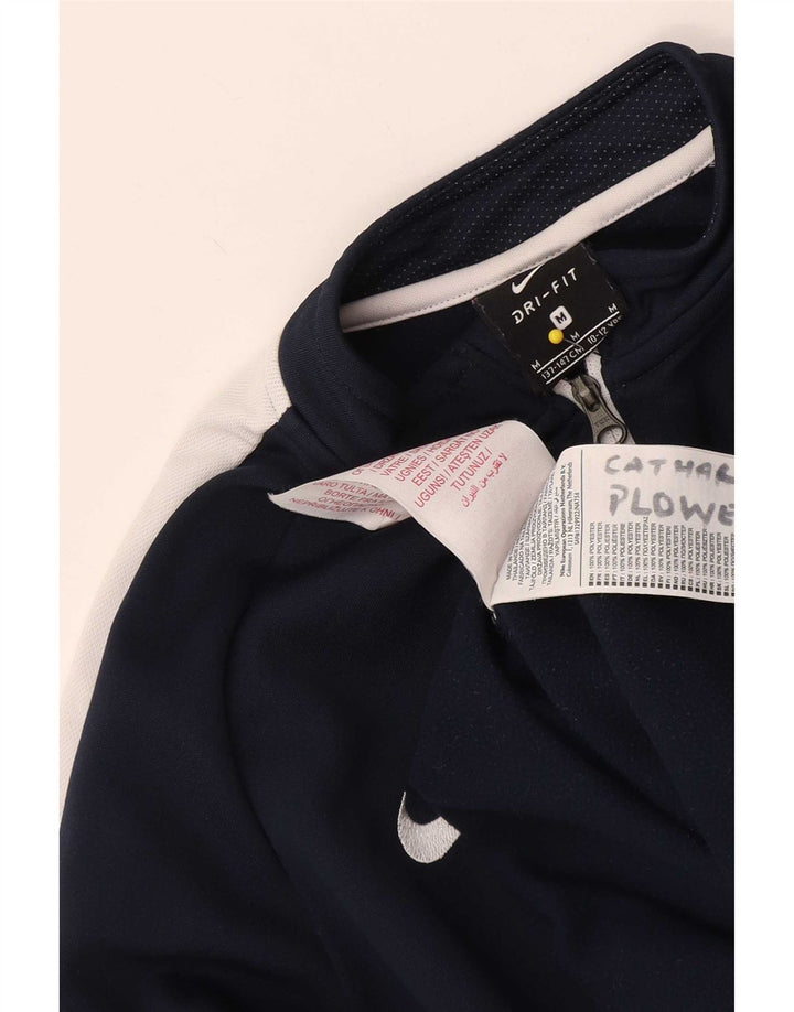 Nike Boys Dri Fit Pullover Top Trenirka 10-11 Years Medium tamnoplava