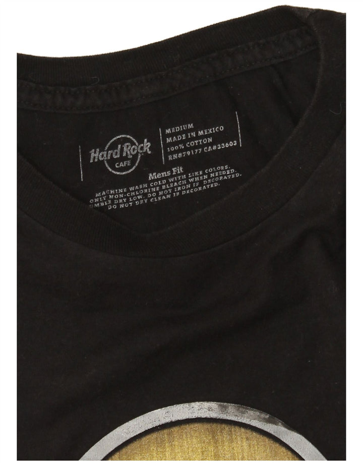 Hard Rock Cafe muška majica kratkih rukava Hollywood Graphic, srednji crni pamuk