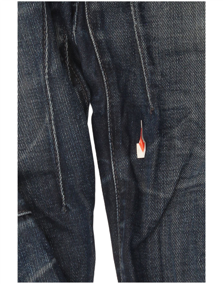 Jack & Jones muške ravne traperice W32 L32 plavi pamuk