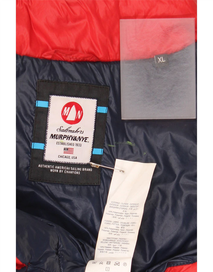Murphy & Nye muška podstavljena jakna UK 42 XL od crvenog poliamida