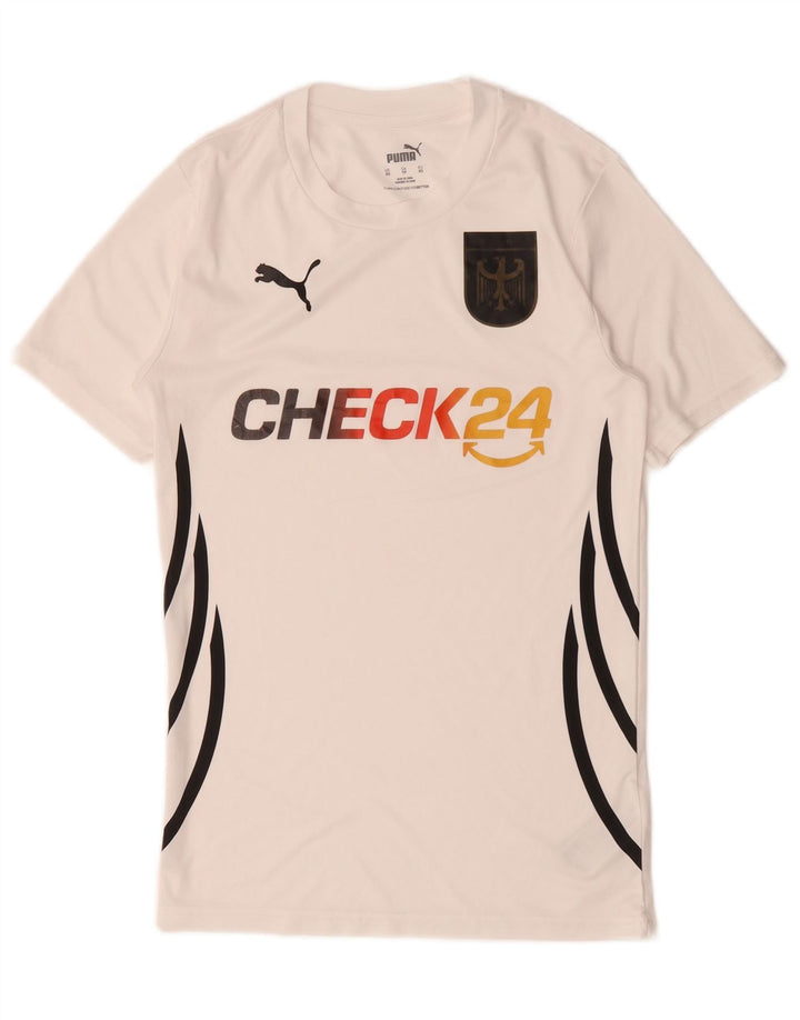 Puma muška majica s grafičkim motivima XS bijeli poliester