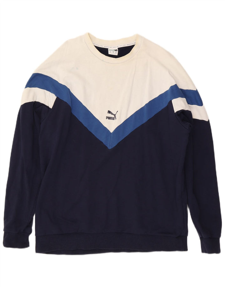 Puma muški džemper XL tamnoplave boje