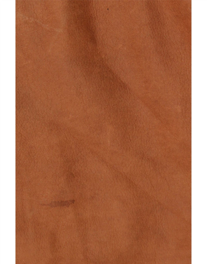 ANGELO LITRICO Muški kožni prsluk 2XL smeđa koža