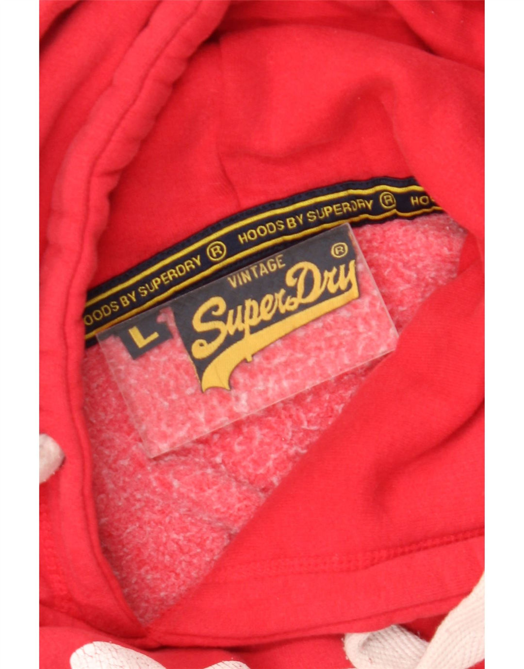 Velika crvena muška majica s kapuljačom Superdry
