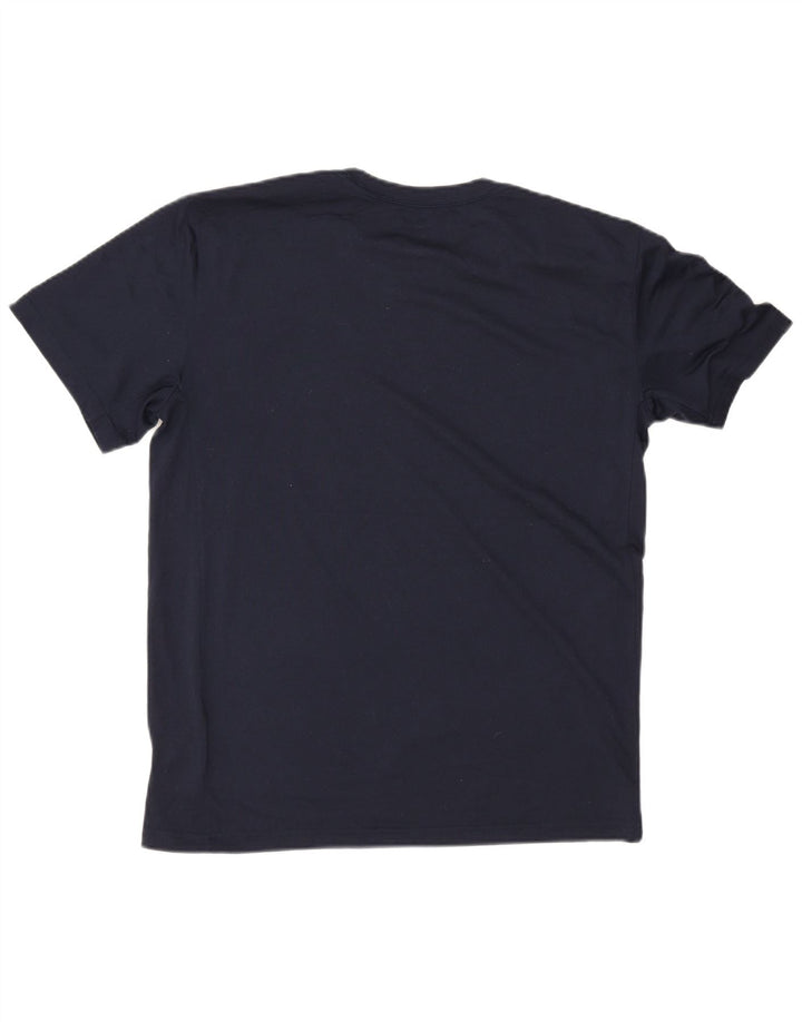 Nike Dri Fit Graphic T-Shirt majica srednji tamnoplavi poliester