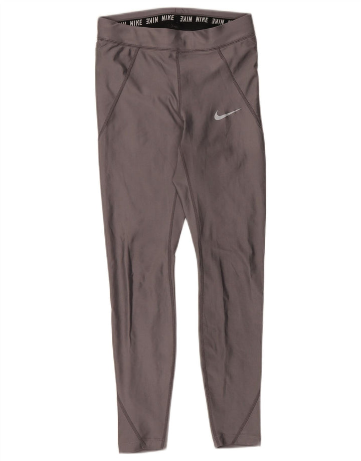 NIKE ženske Dri Fit tajice UK 6 XS sivi poliester