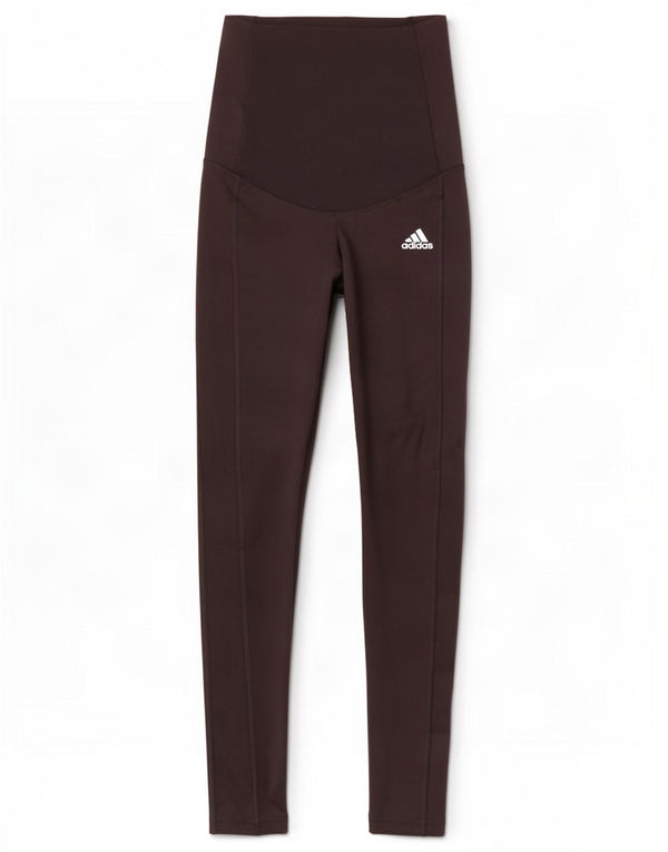 Adidas ženske tajice visokog struka Aeroready UK 4/6 XS crni poliester