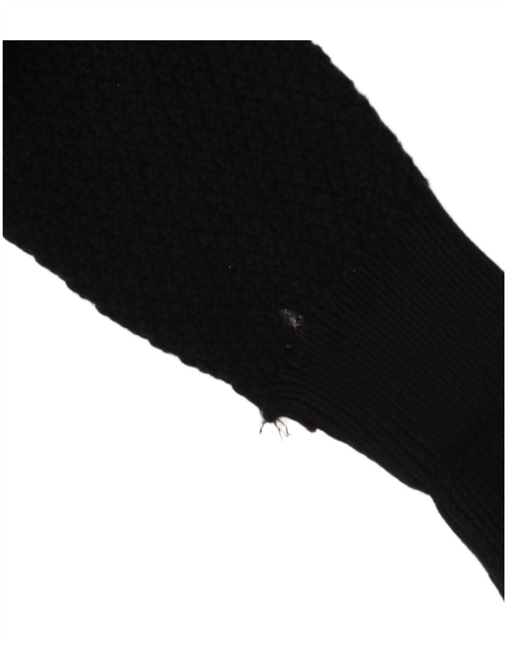 MASSIMO DUTTI Ženski dugi kardigan pulover UK 10 Mali tamnoplavi