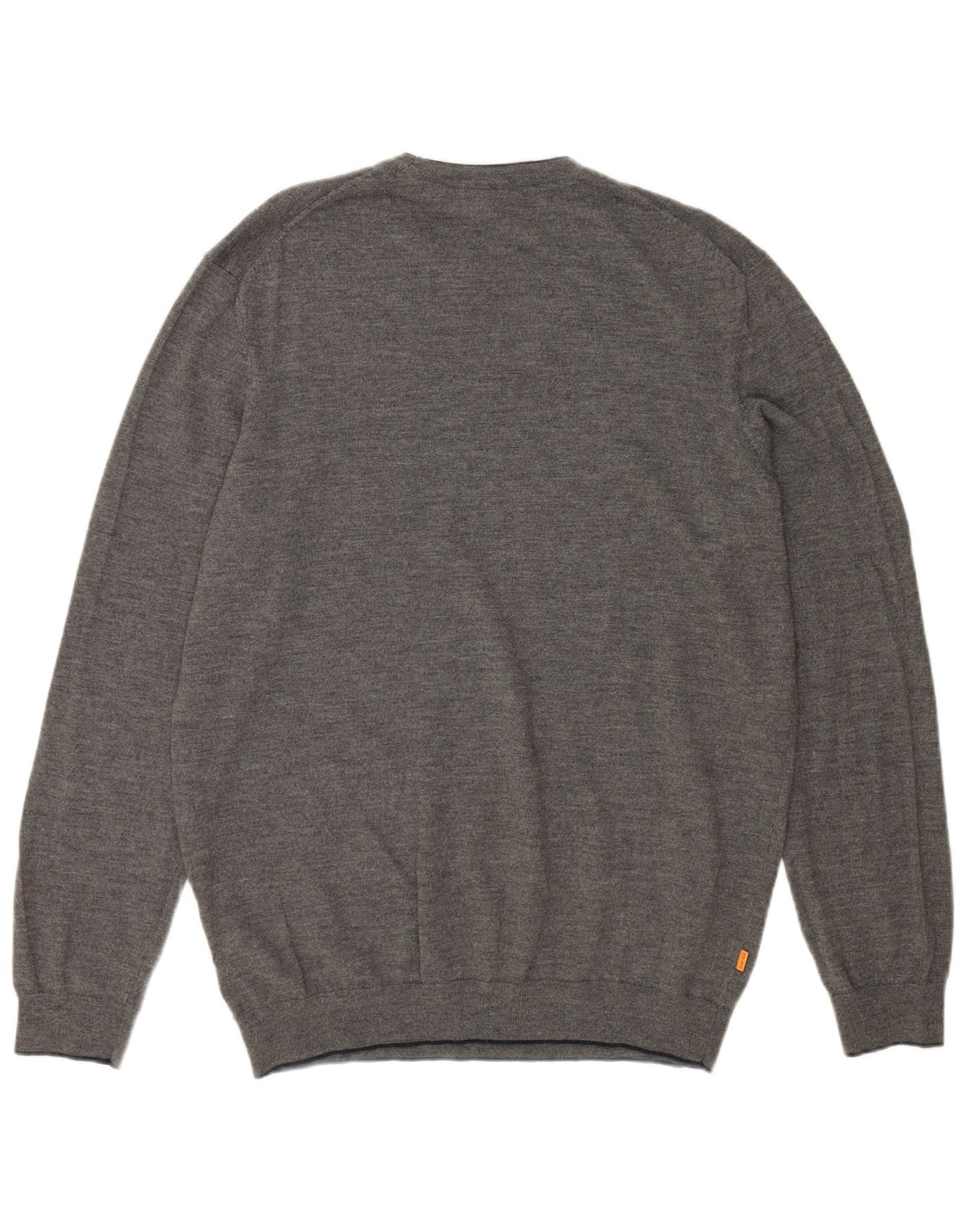 TIMBERLAND Muški džemper s okruglim izrezom 2XL od sive merino vune