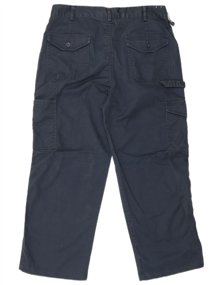 Dickies muške kratke kratke kargo hlače W34 L25 tamnoplavi poliester