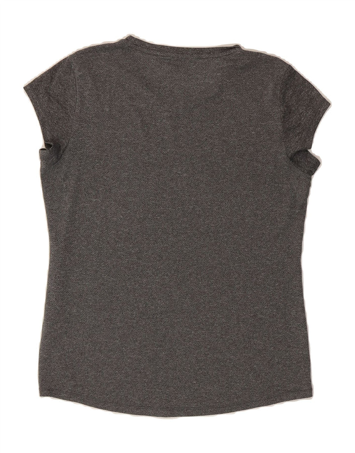 PUMA Womens Graphic T-Shirt Top UK 14 Large Grey Vintage Puma and Second-Hand Puma from Messina Hembry 