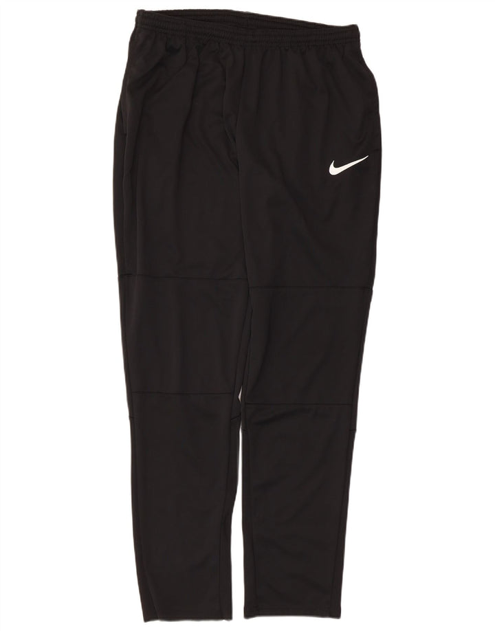 Nike muške Dri Fit hlače za trenirku, velike crne poliesterske hlače