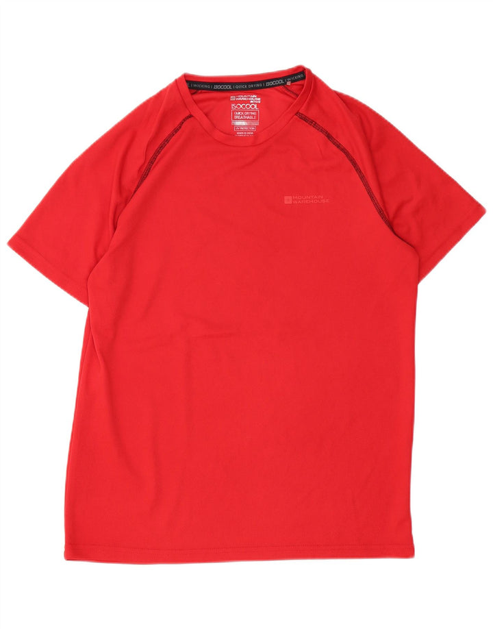 Mountain Warehouse Muška IsoCool majica kratkih rukava srednje crvena