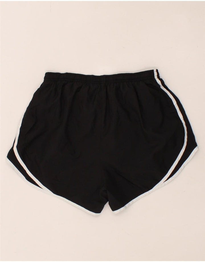NIKE Womens Dri Fit Sport Shorts UK 12 Medium Black Polyester Vintage Nike and Second-Hand Nike from Messina Hembry 