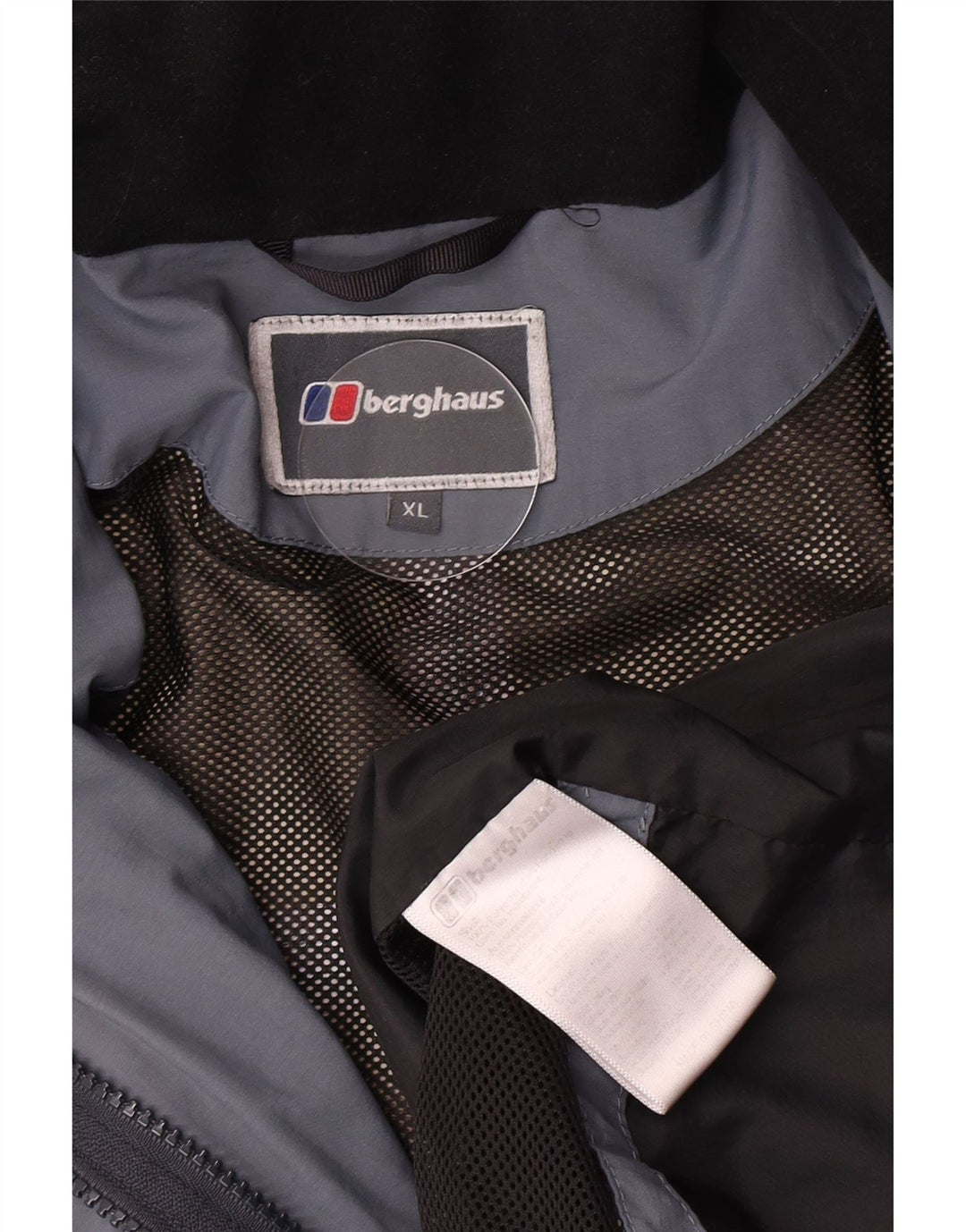 Berghaus muška kišna jakna s kapuljačom UK 42 XL tamnoplavi poliester