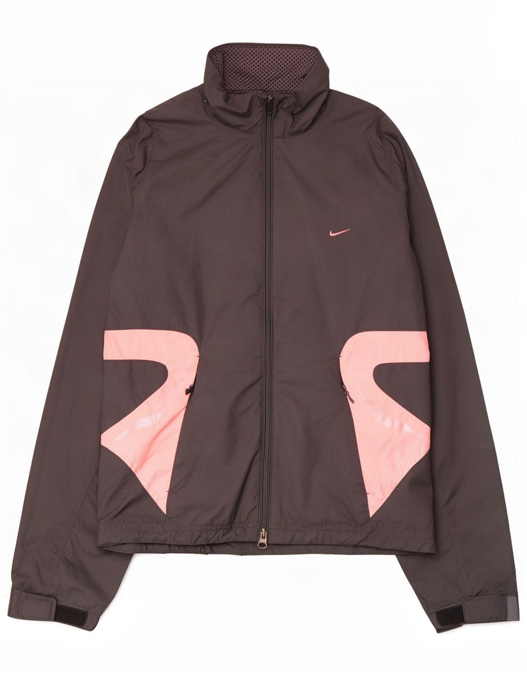 Nike ženska jakna za kišu Climalite UK 8/10 mala siva poliester u boji