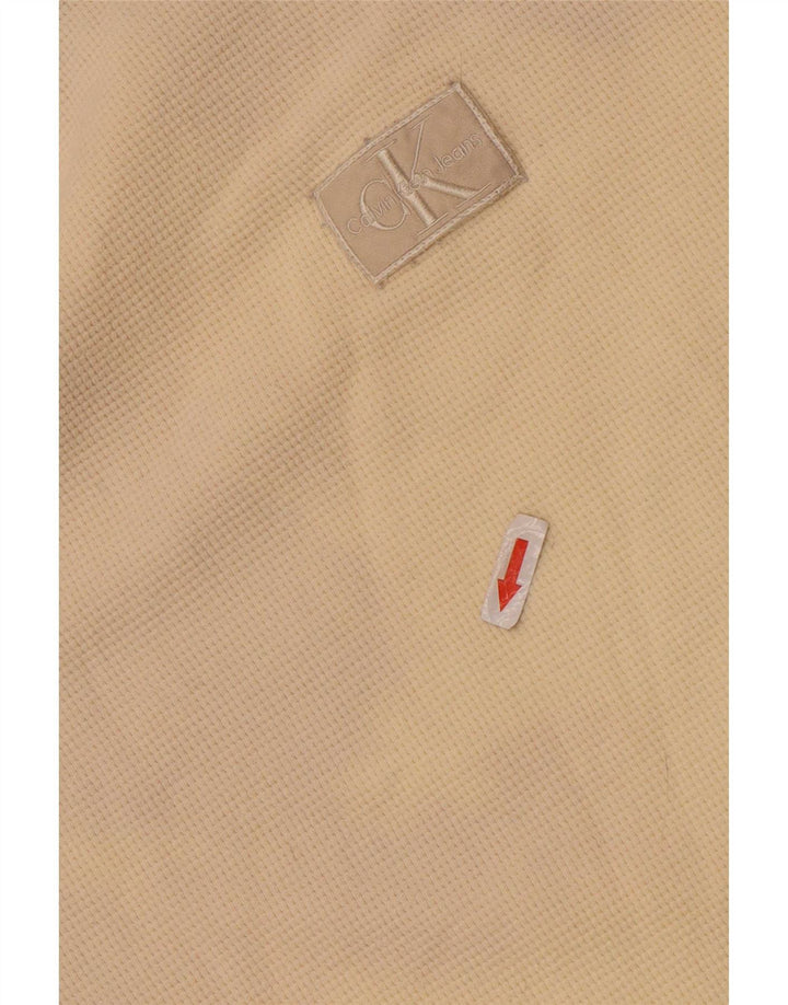 Calvin Klein muška majica dugih rukava XL bež pamuk