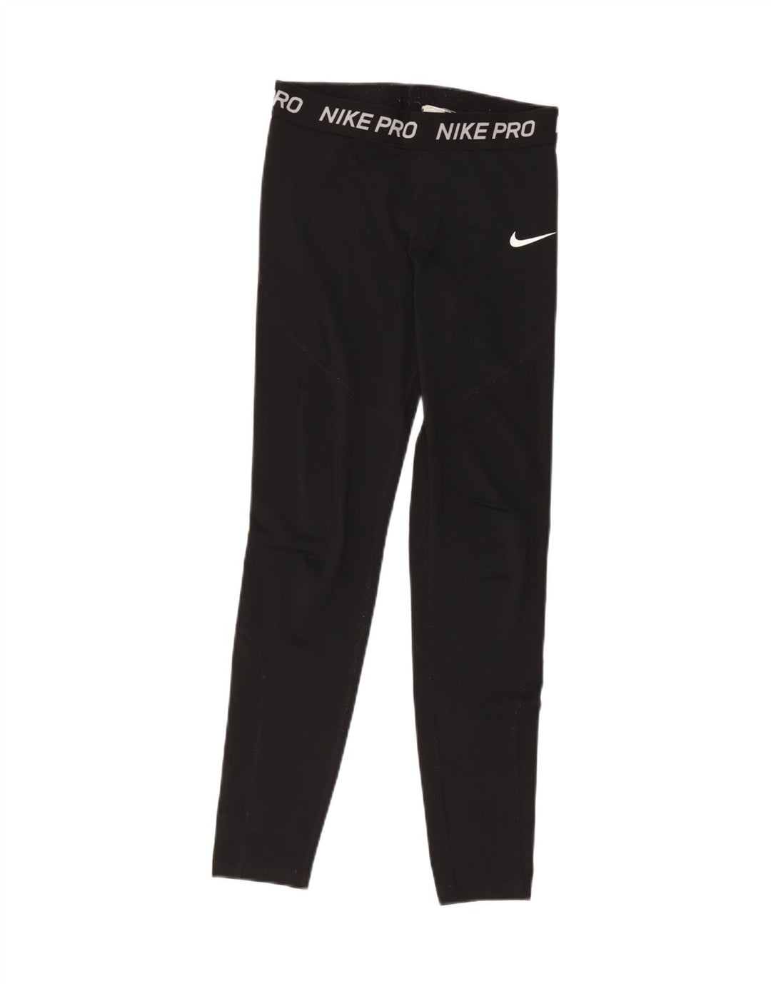Nike ženske grafičke tajice UK 10 male crne poliesterske