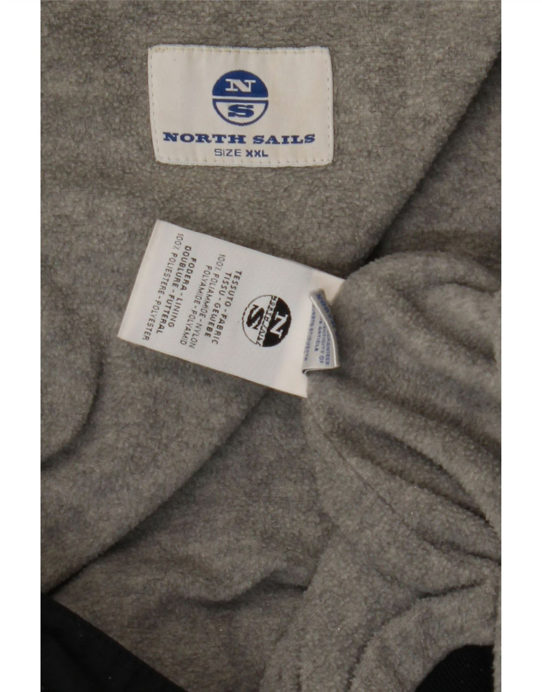 NORTH SAILS Womens Bomber Jacket UK 20 2XL Black Polyamide Vintage North Sails and Second-Hand North Sails from Messina Hembry 