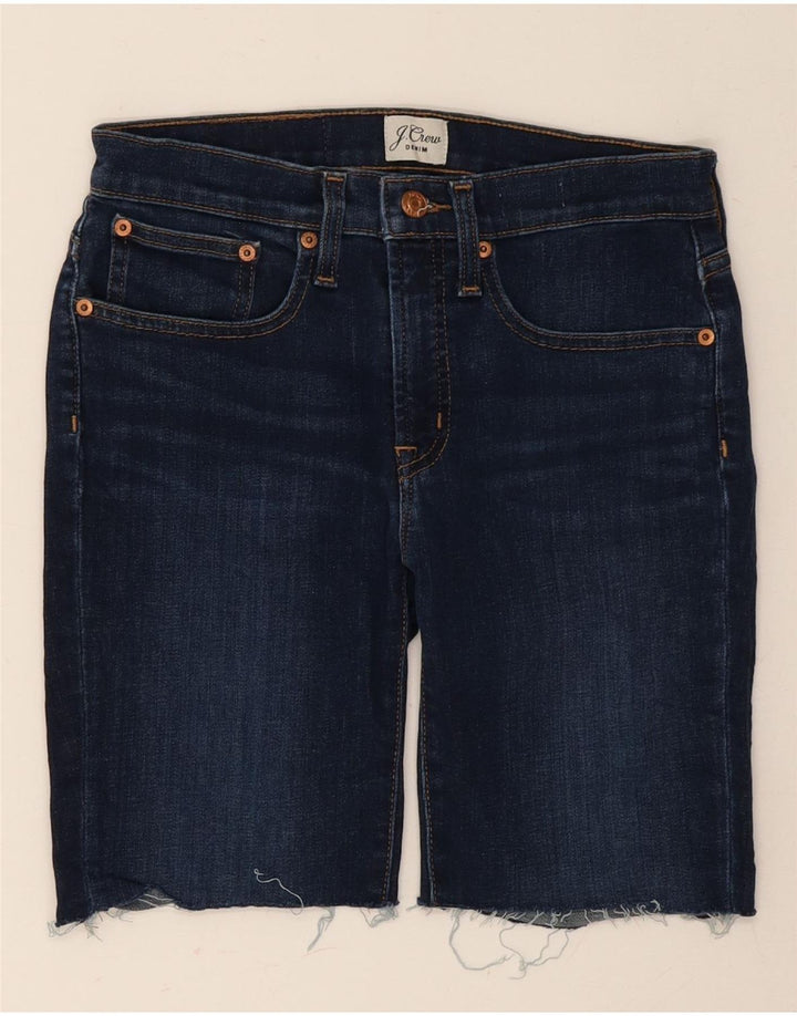 J. CREW Womens Denim Shorts W27 Small  Navy Blue Cotton Vintage J. Crew and Second-Hand J. Crew from Messina Hembry 