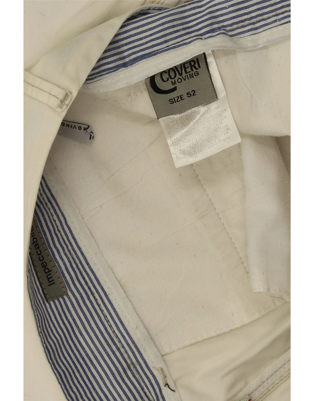 Coveri muške chino kratke hlače IT 52 XL W38 bijeli elastin