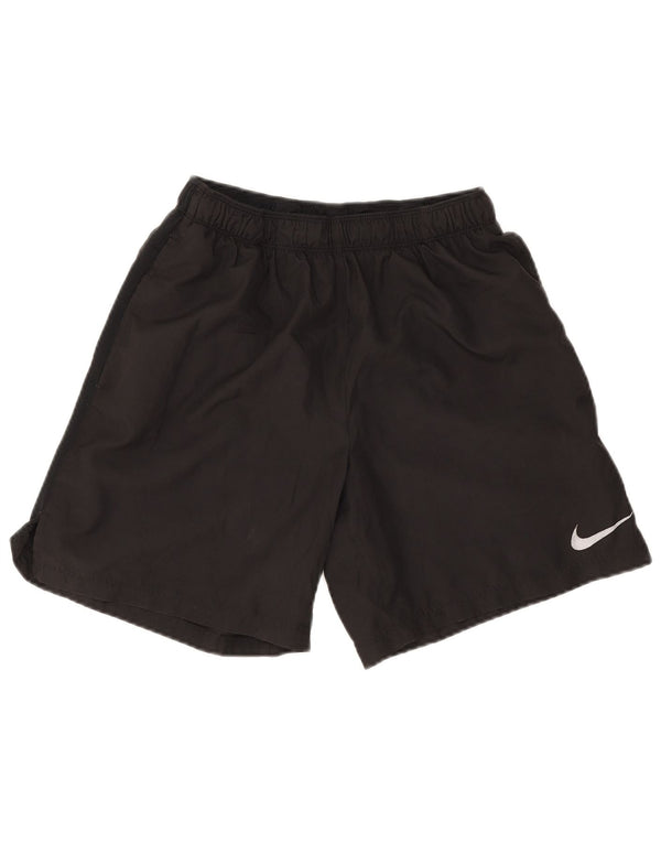 Nike Ženske Dri Fit Sportske kratke hlače UK 12 Srednje crni poliester