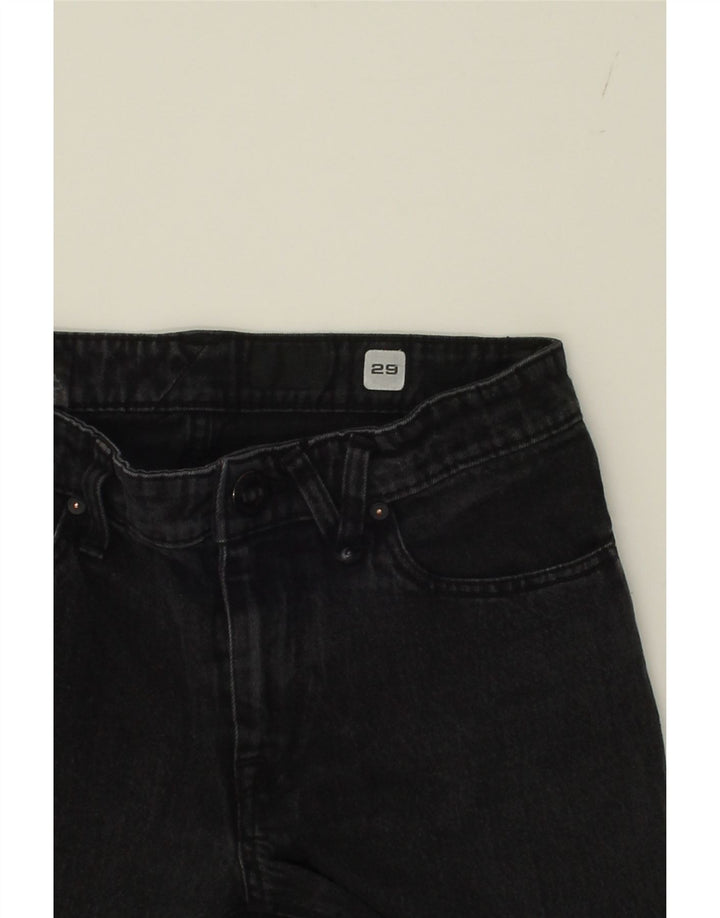 VOLCOM Womens Slim Jeans W29 L30 Black Vintage Volcom and Second-Hand Volcom from Messina Hembry 