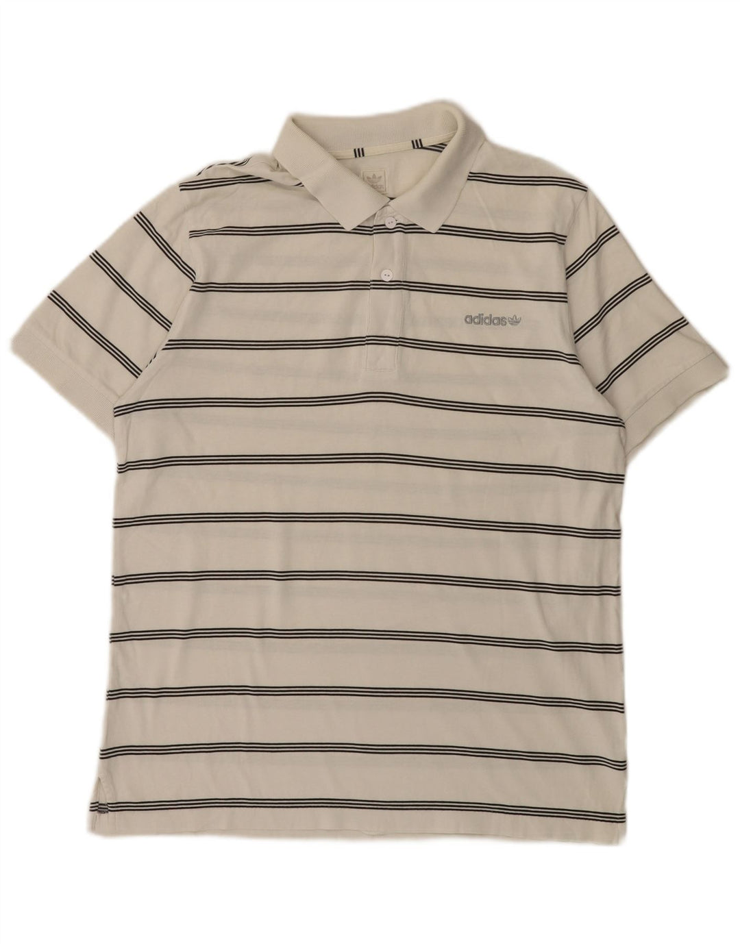 Adidas muška polo majica srednje bijele pruge