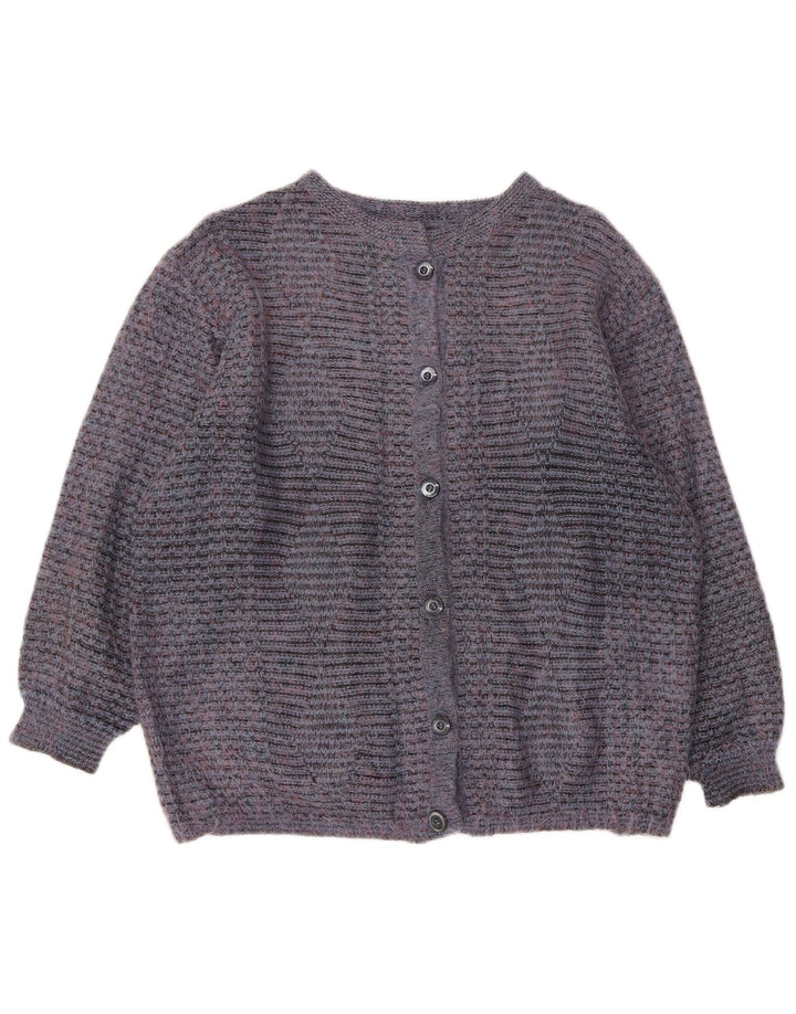 Vintage ženski kardigan pulover UK 16 Large Blue