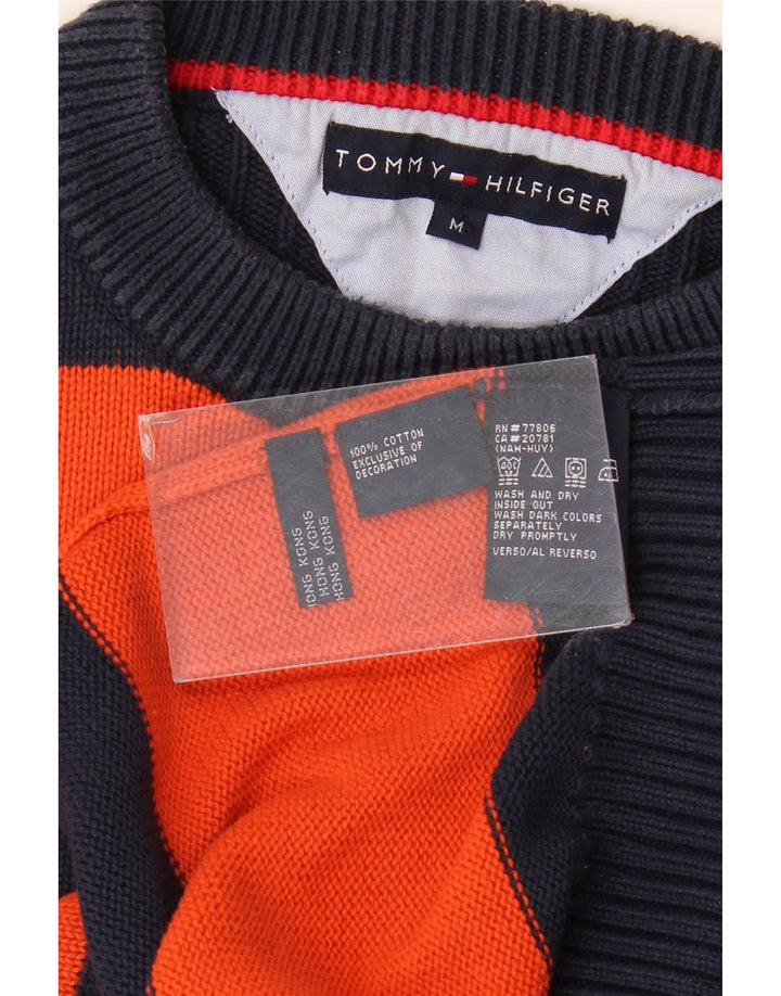 Tommy Hilfiger muški džemper s okruglim izrezom srednje tamnoplave boje