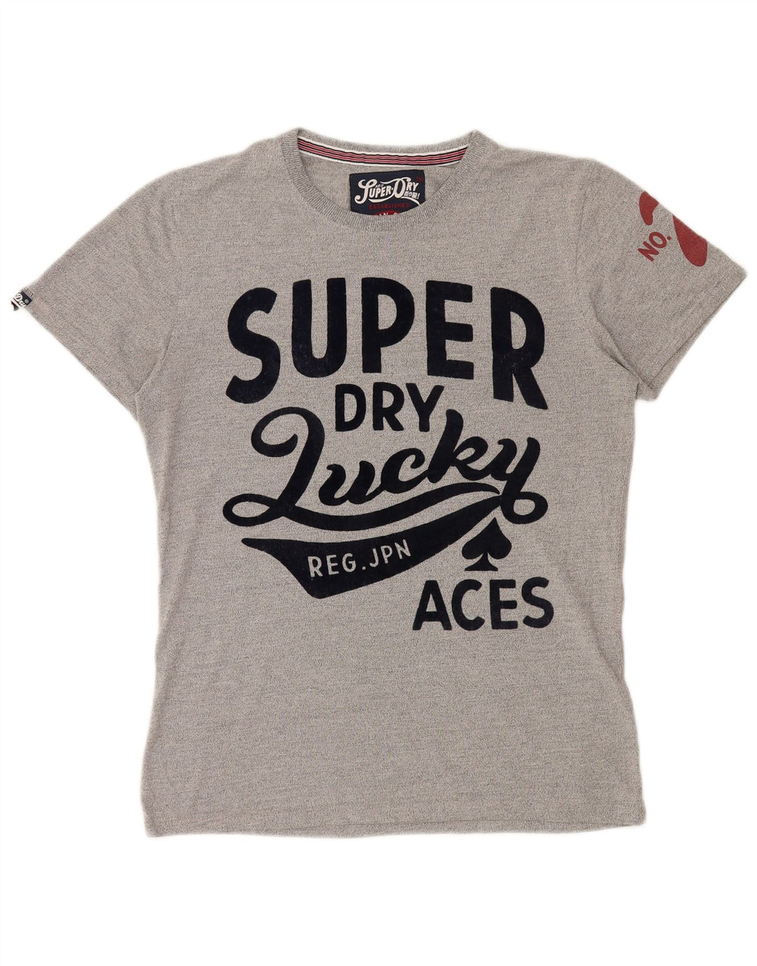 SUPERDRY muška grafička majica kratkih rukava srednje sivi pamuk