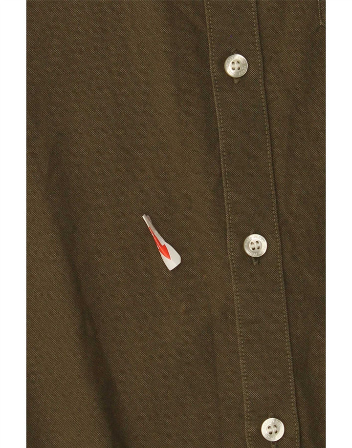 Fred Perry muška majica kratkih rukava standardnog kroja Mala zelena pamučna majica