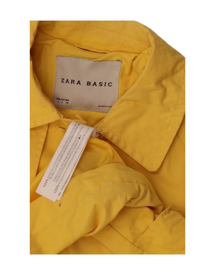Zara ženska bomber jakna UK 16 Veliki žuti pamuk