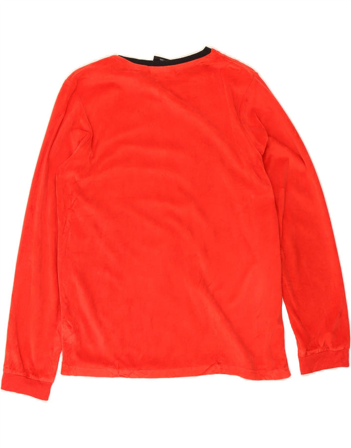 NBA Boys Chicago Bulls Graphic Top Long Sleeve 14-15 Years  Red Polyester Vintage NBA and Second-Hand NBA from Messina Hembry 