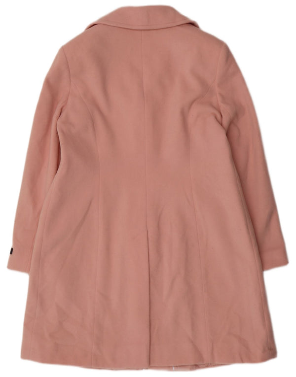 Marks & Spencer ženski kaput UK 16 velika ružičasta vuna