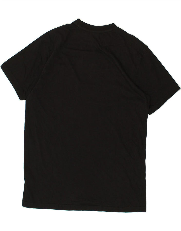 FILA Mens Graphic T-Shirt Top Small Black Cotton | Vintage Fila | Thrift | Second-Hand Fila | Used Clothing | Messina Hembry 