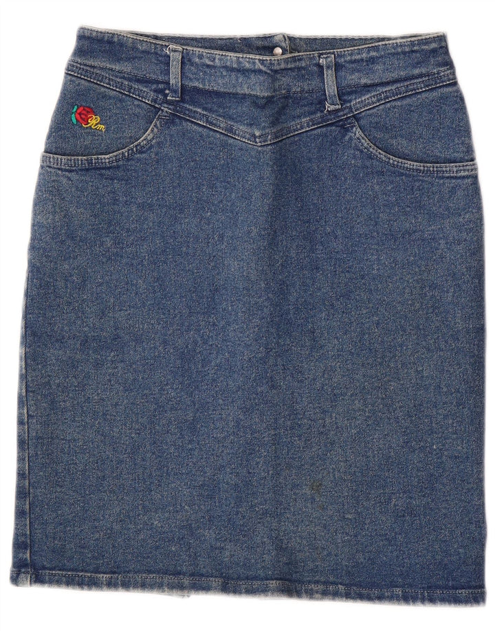 MASH ženska traper suknja IT 42 srednje W32 plavi pamuk