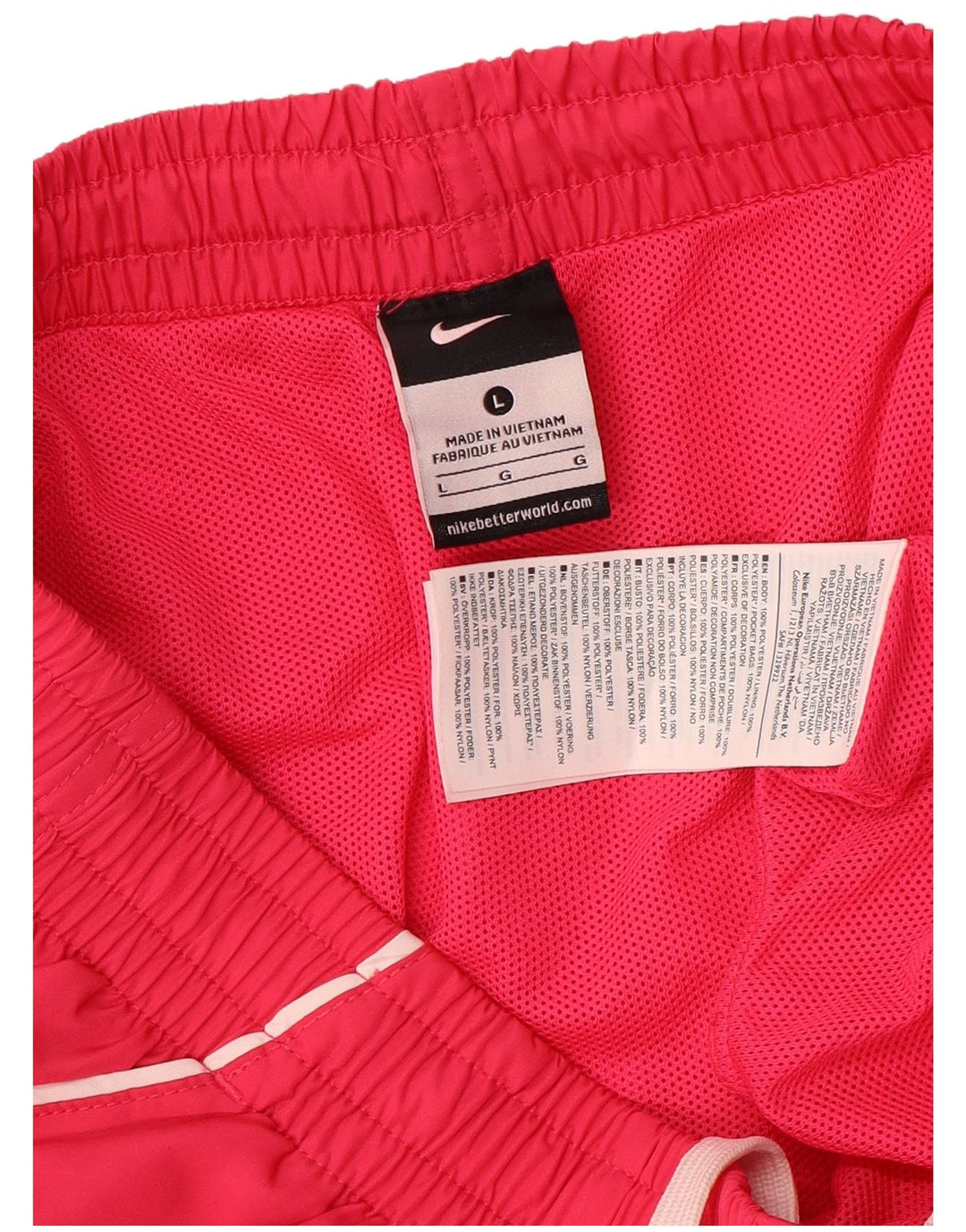 Nike muške kratke sportske hlače s grafikom, veliki ružičasti poliester