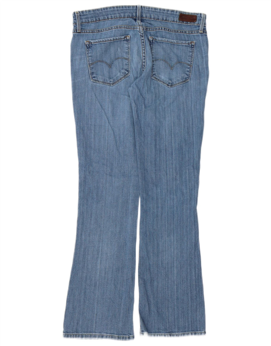 LEVI'S Ženske Bootcut traperice US 6 srednje W32 L29 plavi pamuk