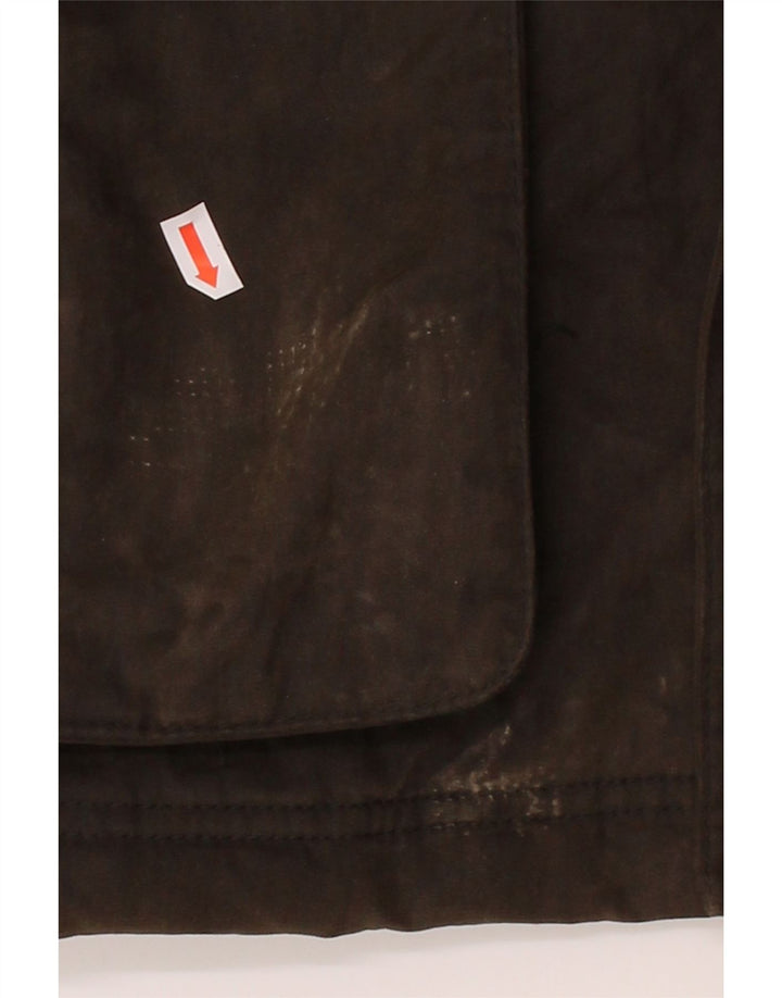 MASSIMO DUTTI muška jakna od voštanog pamuka UK 44 2XL smeđa