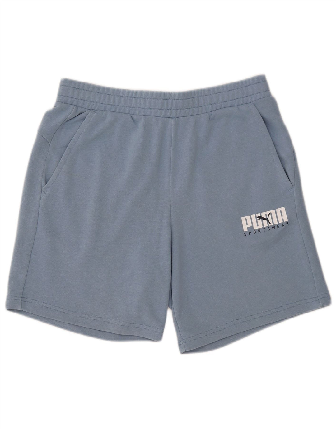Puma muške kratke sportske hlače s grafičkim motivima, veliki plavi pamuk