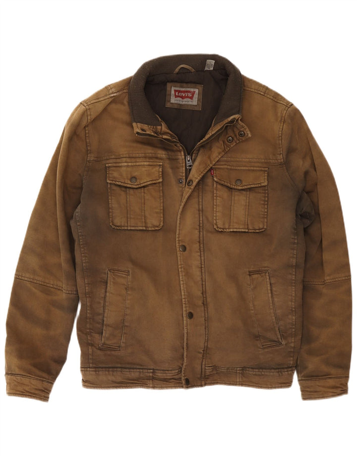 Levi's muška jakna vjetrovka UK 40 Large Brown Pamuk
